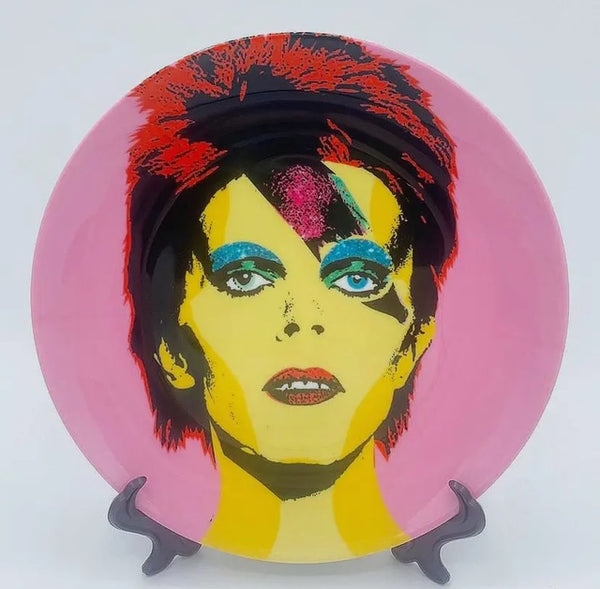 Bowie 8” ceramic plate