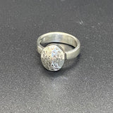 Sterling Oval Ring