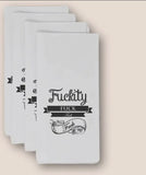 flour sack dish towel- Fuckity