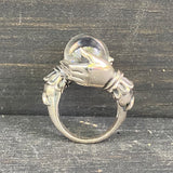 The Oracle Ring, sterling silver, size 5