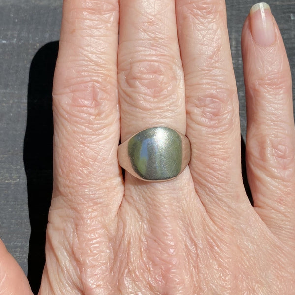 Sterling Cocoon ring