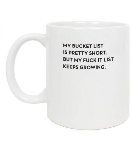 Mug: Bucket List