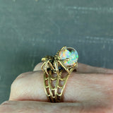Arachne Ring, brass. Size 7