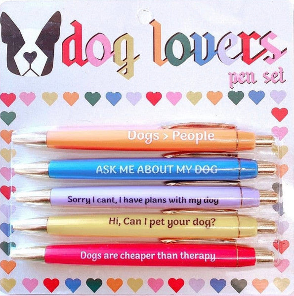 Dog Lover Pen Set