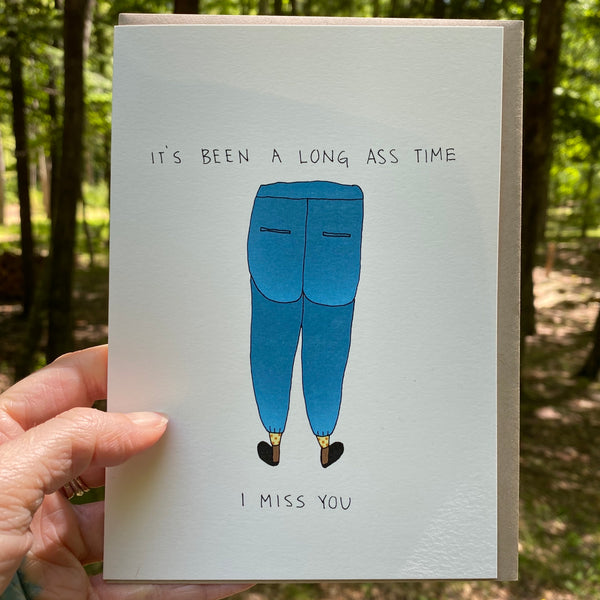 Long Ass Time Card